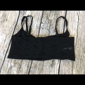 Free People Intimates black lace bra m
